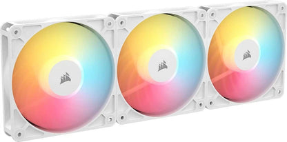CORSAIR - RS120-R ARGB 120mm PWM Fans (3-pack) - White
