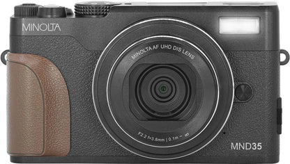 Minolta - MND35 64.0 Megapixel 4K Video Digital Camera - Black