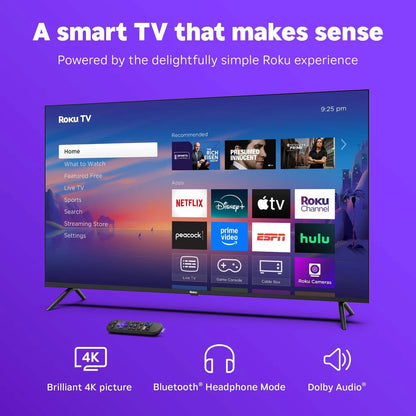 Roku - 43" Class Select Series 4K LED Smart RokuTV (2025)