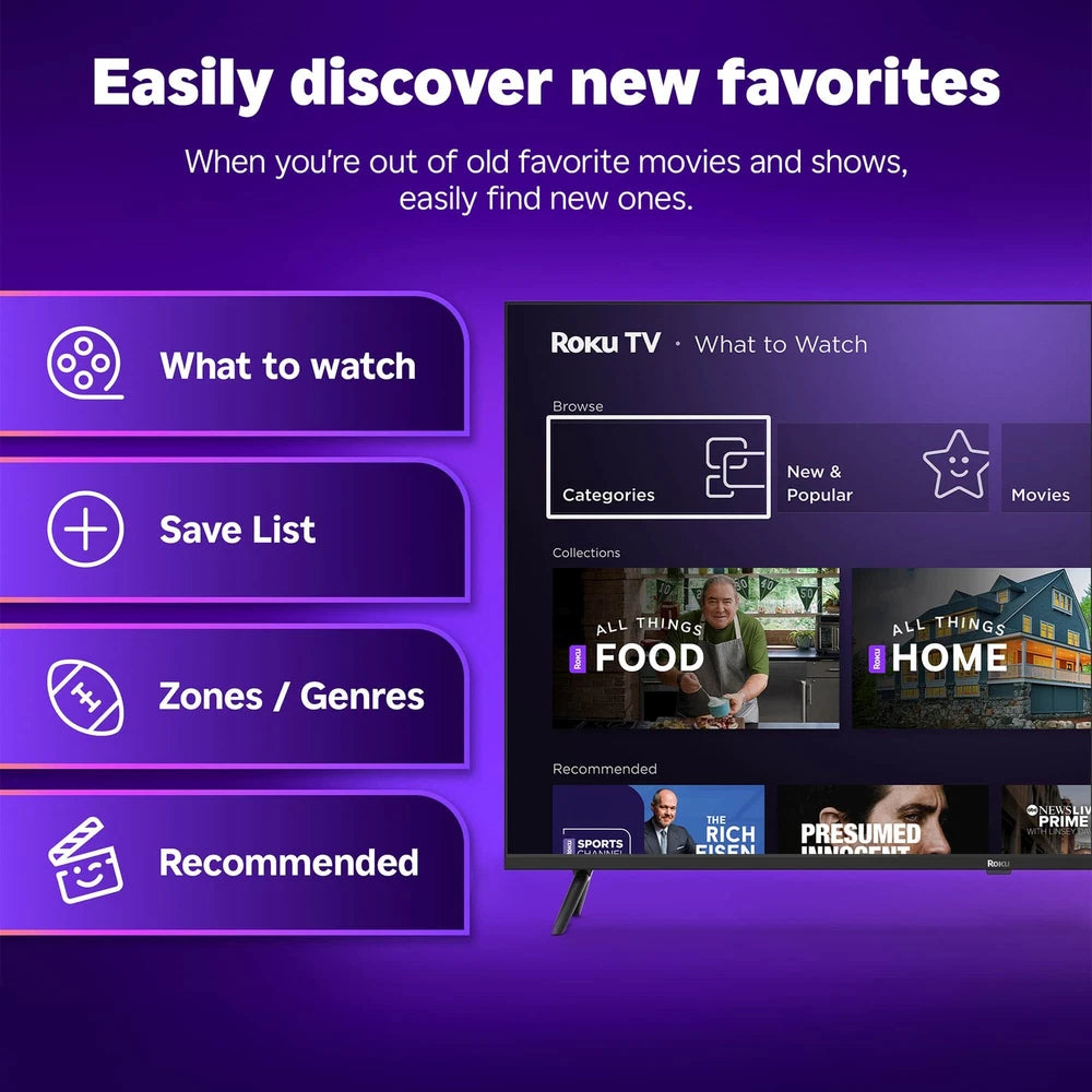 Roku - 43" Class Select Series 4K LED Smart RokuTV (2025)